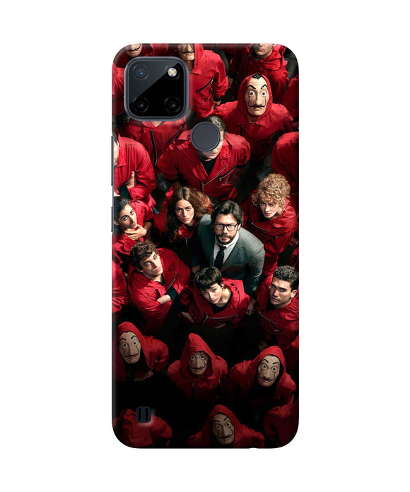 Money Heist Professor with Hostages Realme C21Y/C25Y Back Cover