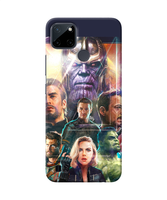 Avengers poster Realme C21Y/C25Y Back Cover