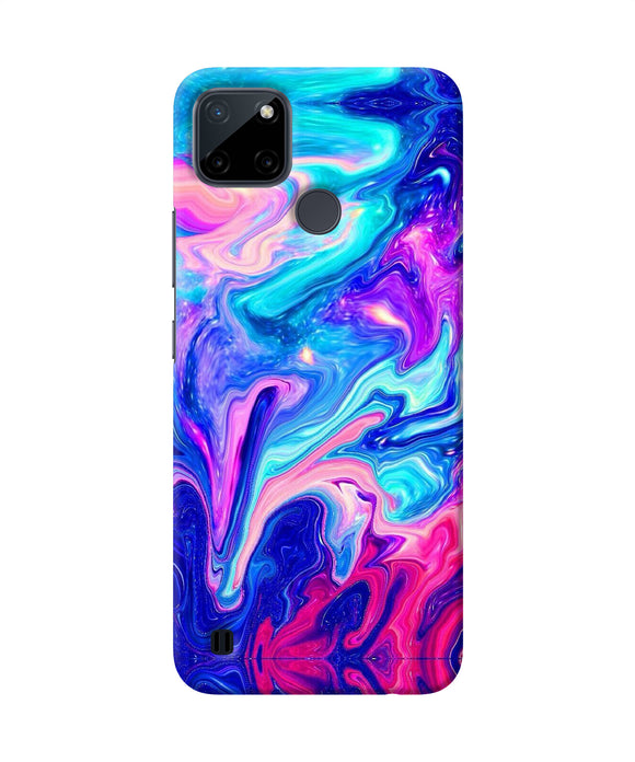 Abstract colorful water Realme C21Y/C25Y Back Cover