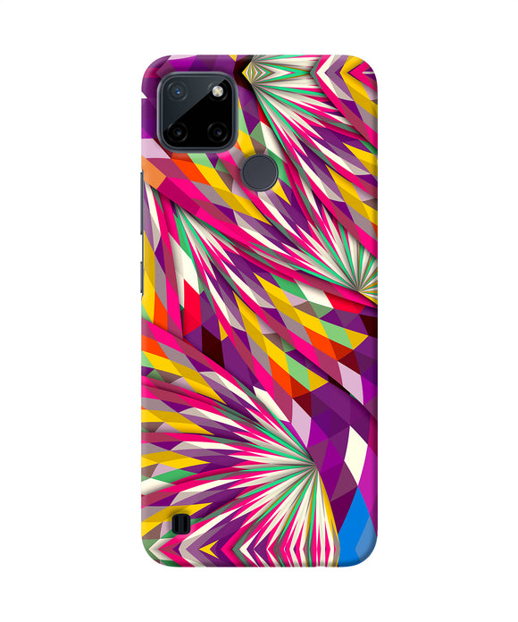 Abstract colorful print Realme C21Y/C25Y Back Cover