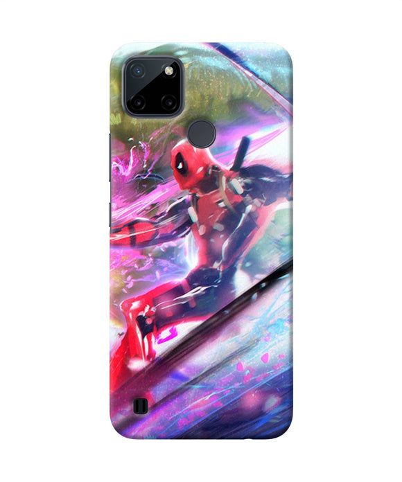 Deadpool super hero Realme C21Y/C25Y Back Cover