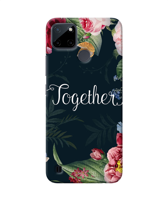 Together flower Realme C21Y/C25Y Back Cover