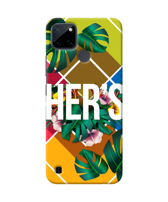 His her two Realme C21Y/C25Y Back Cover