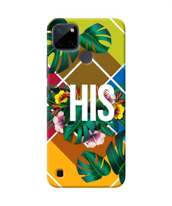 His her one Realme C21Y/C25Y Back Cover