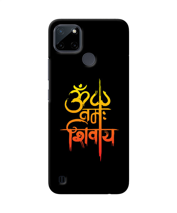 Om namah shivay text Realme C21Y/C25Y Back Cover