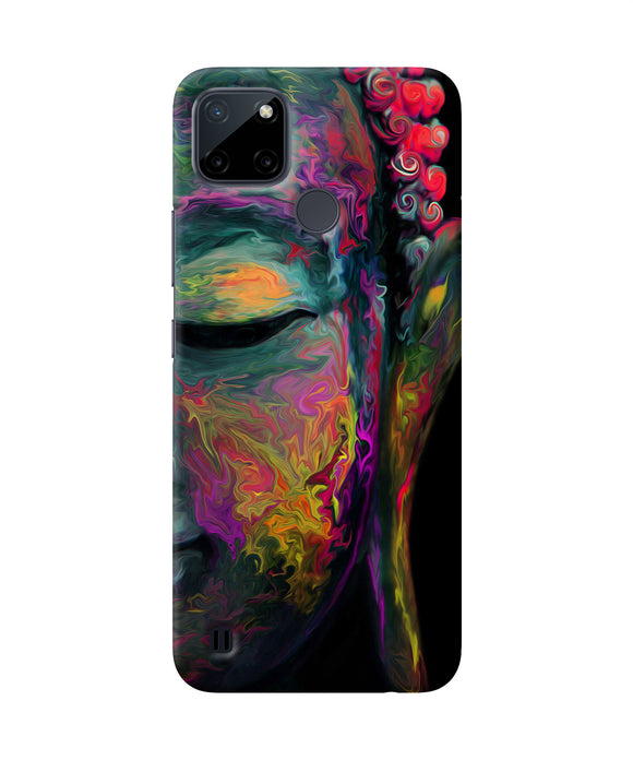 Buddha face painting Realme C21Y/C25Y Back Cover
