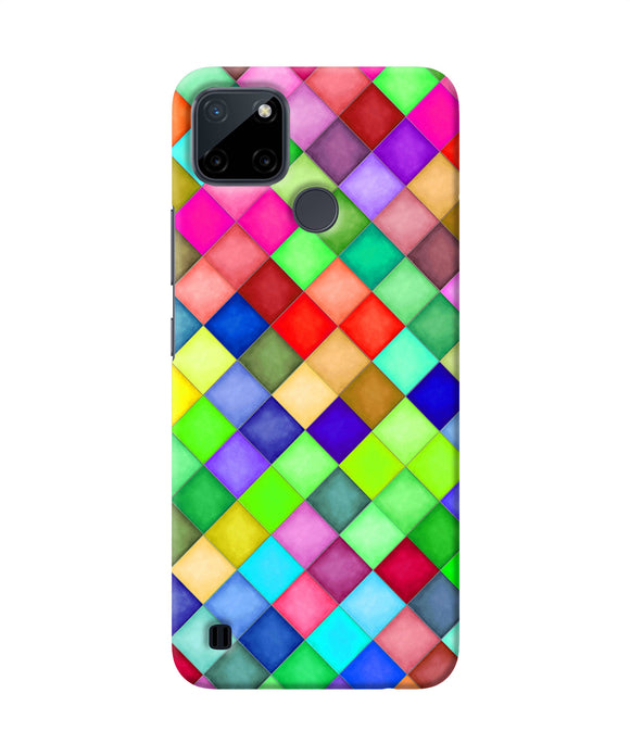 Abstract colorful squares Realme C21Y/C25Y Back Cover
