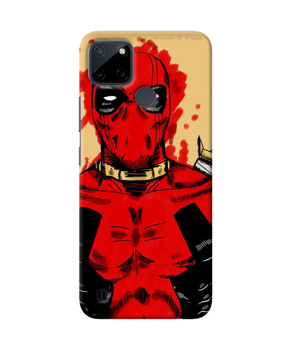 Blooded deadpool Realme C21Y/C25Y Back Cover