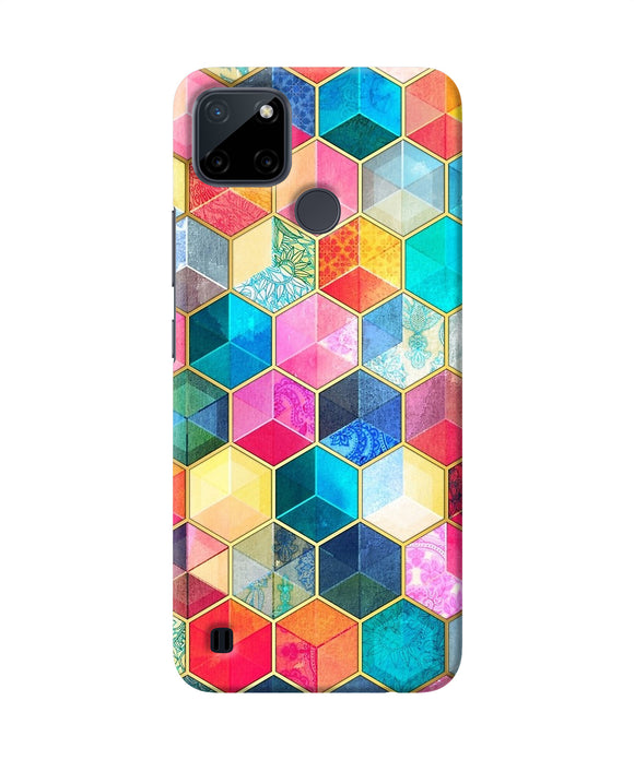 Abstract color box Realme C21Y/C25Y Back Cover