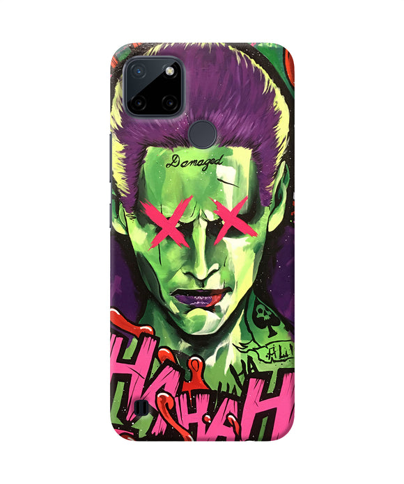 Damaged joker anim Realme C21Y/C25Y Back Cover