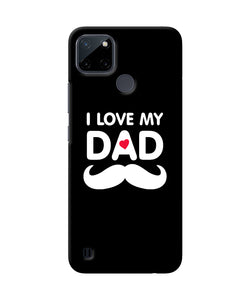 I love my dad mustache Realme C21Y/C25Y Back Cover