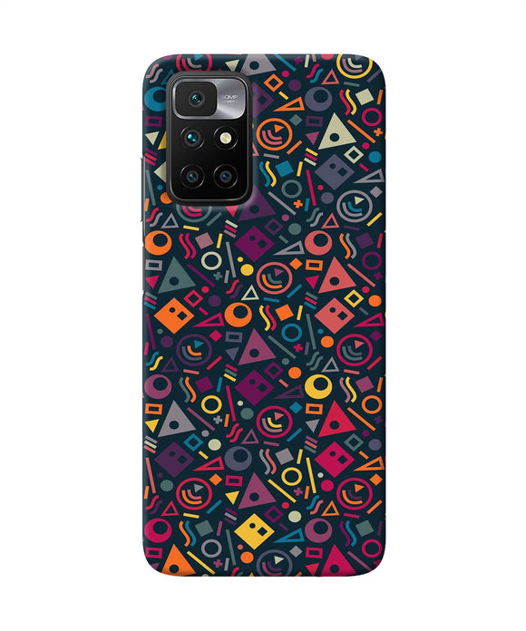 Geometric Abstract Redmi 10 Prime Back Cover