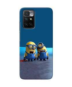 Minion Laughing Redmi 10 Prime Back Cover