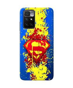 Superman logo Redmi 10 Prime Back Cover