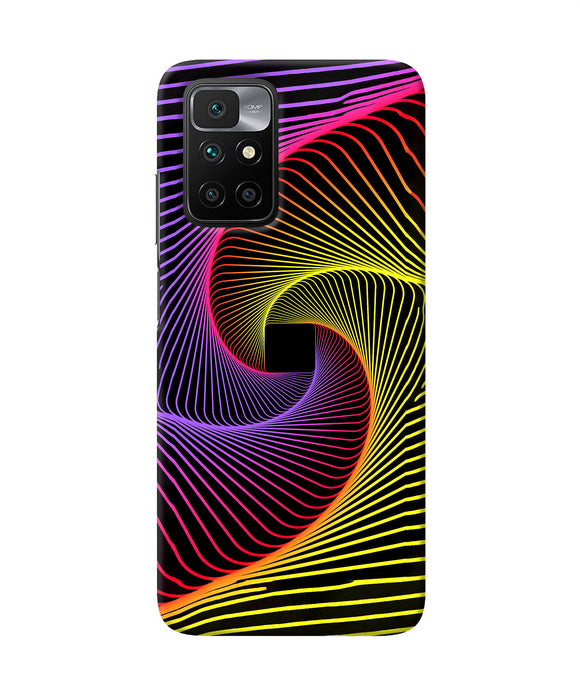 Colorful Strings Redmi 10 Prime Back Cover