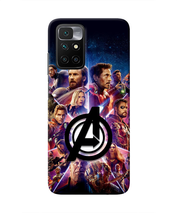 Avengers Superheroes Redmi 10 Prime Real 4D Back Cover