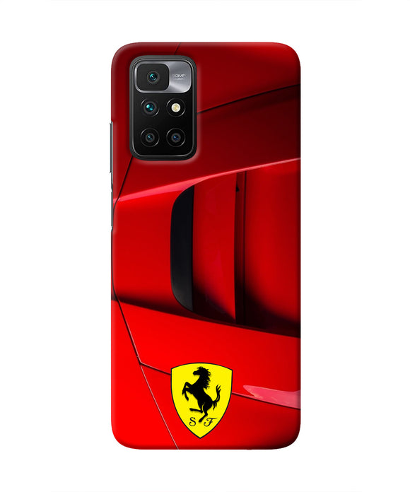 Ferrari Car Redmi 10 Prime Real 4D Back Cover