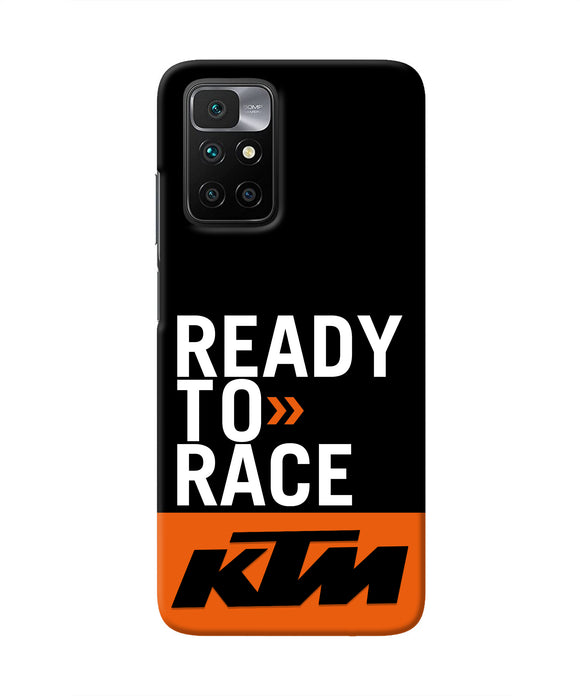 KTM Ready To Race Redmi 10 Prime Real 4D Back Cover