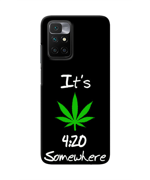 Weed Quote Redmi 10 Prime Real 4D Back Cover