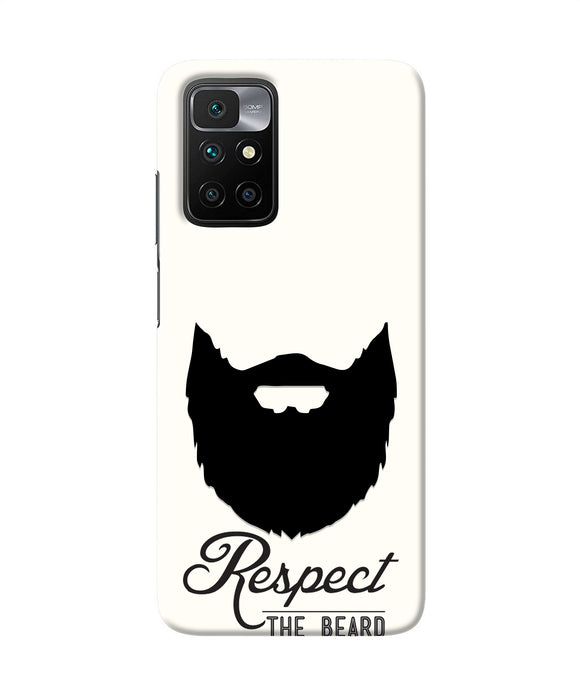 Respect the Beard Redmi 10 Prime Real 4D Back Cover