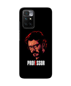 Money Heist Professor Sketch Redmi 10 Prime Back Cover