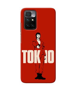 Money Heist Tokyo With Gun Redmi 10 Prime Back Cover