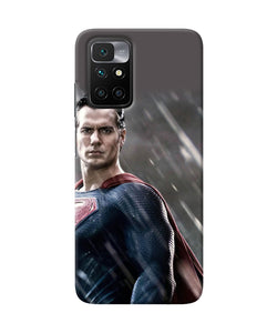 Superman man of steel Redmi 10 Prime Back Cover