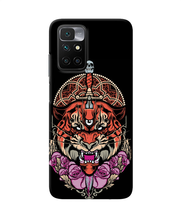 Abstract tiger Redmi 10 Prime Back Cover