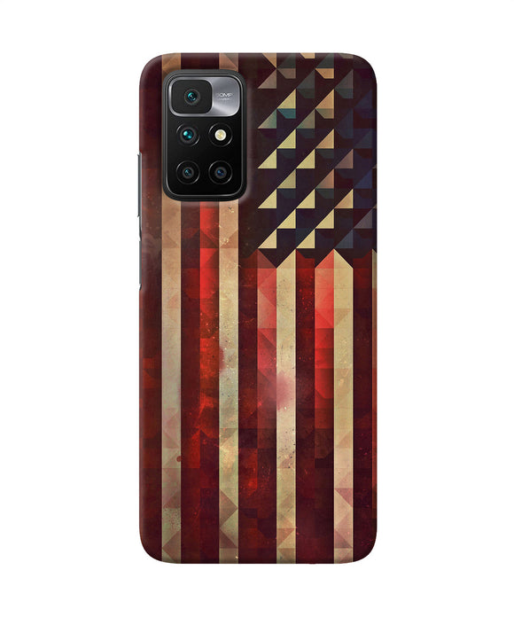 Vintage US flag Redmi 10 Prime Back Cover