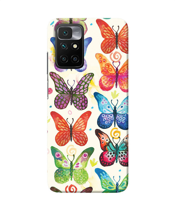 Abstract butterfly print Redmi 10 Prime Back Cover