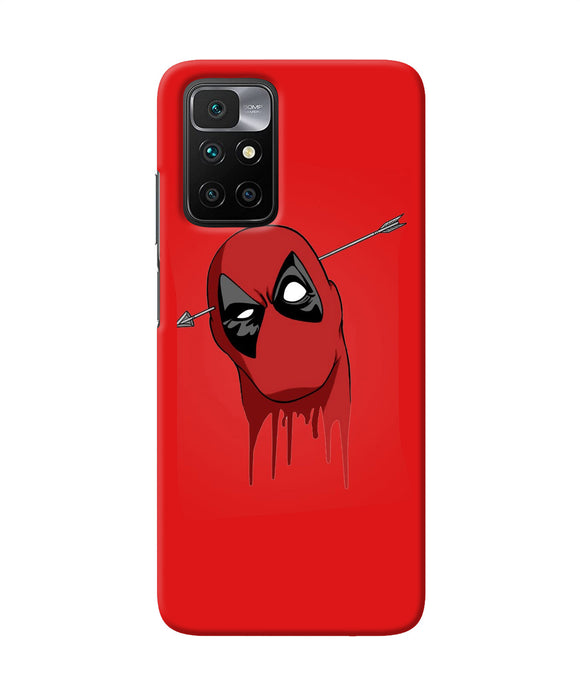 Funny deadpool Redmi 10 Prime Back Cover