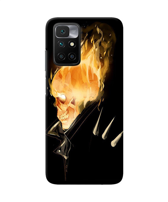 Burning ghost rider Redmi 10 Prime Back Cover