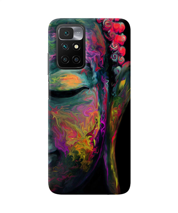 Buddha face painting Redmi 10 Prime Back Cover