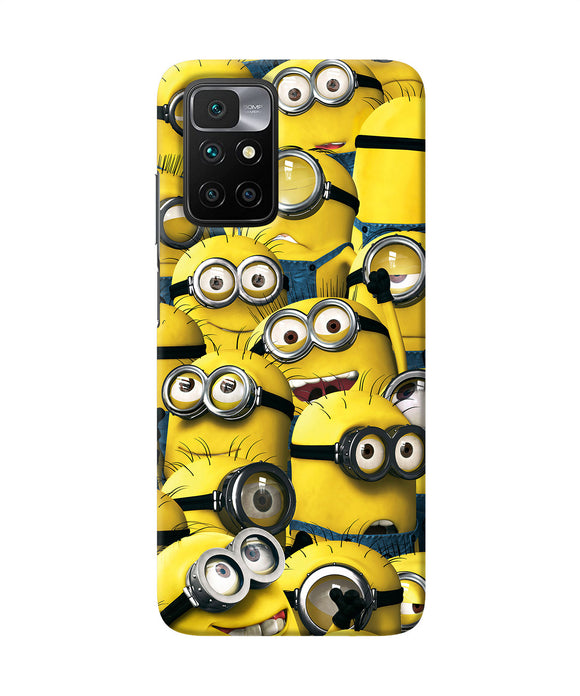 Minions crowd Redmi 10 Prime Back Cover