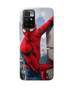 Spiderman on the wall Redmi 10 Prime Back Cover