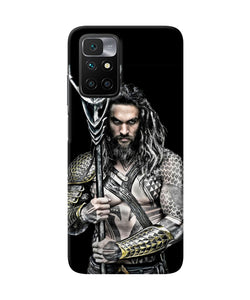 Aquaman trident black Redmi 10 Prime Back Cover