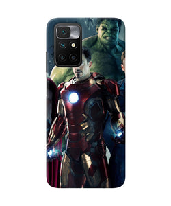 Ironman hulk space Redmi 10 Prime Back Cover