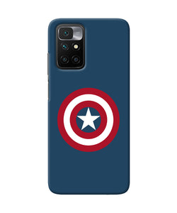 Captain america logo Redmi 10 Prime Back Cover