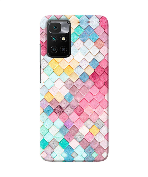 Colorful fish skin Redmi 10 Prime Back Cover