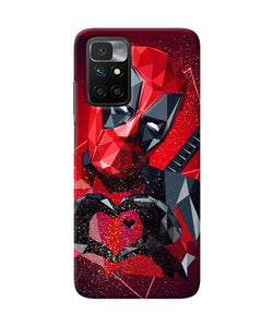 Deadpool love Redmi 10 Prime Back Cover