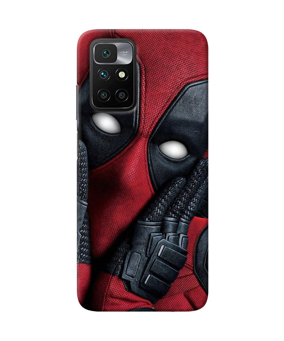 Thinking deadpool Redmi 10 Prime Back Cover