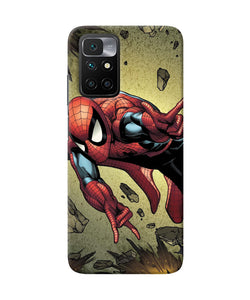 Spiderman on sky Redmi 10 Prime Back Cover