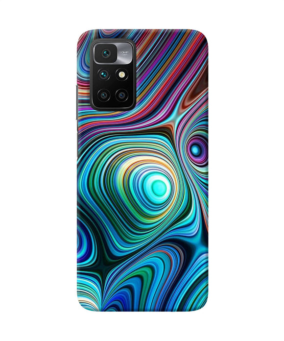 Abstract coloful waves Redmi 10 Prime Back Cover