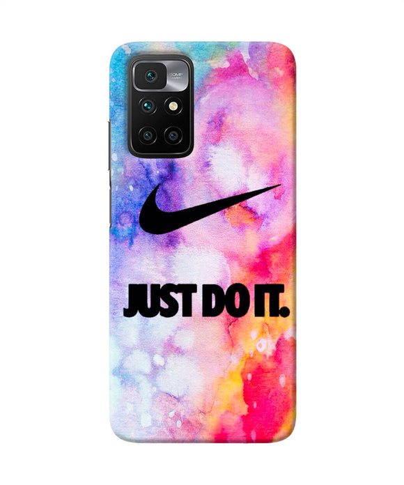 Just do it colors Redmi 10 Prime Back Cover