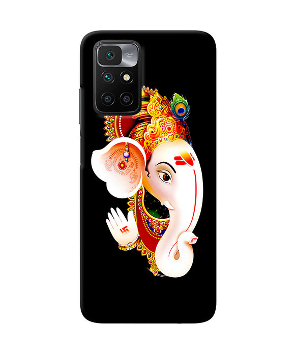 Lord ganesh face Redmi 10 Prime Back Cover