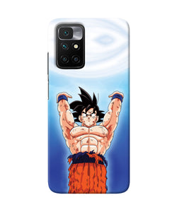 Goku super saiyan power Redmi 10 Prime Back Cover