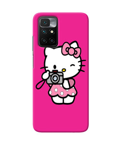 Hello kitty cam pink Redmi 10 Prime Back Cover