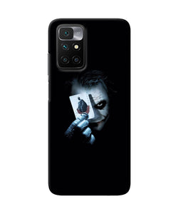 Joker dark knight card Redmi 10 Prime Back Cover