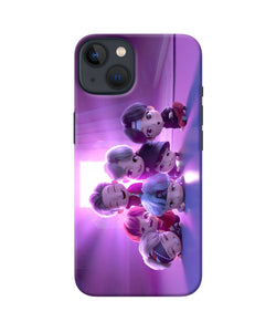 BTS Chibi iPhone 13 Back Cover