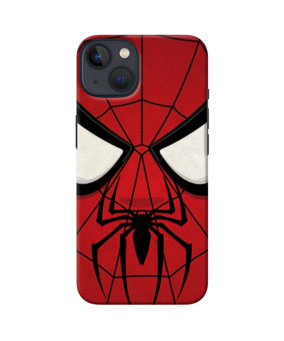 Spiderman Face iPhone 13 Real 4D Back Cover